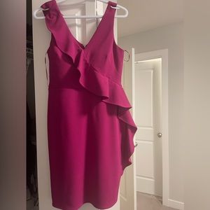 R&M Richards Dress Fuscia color